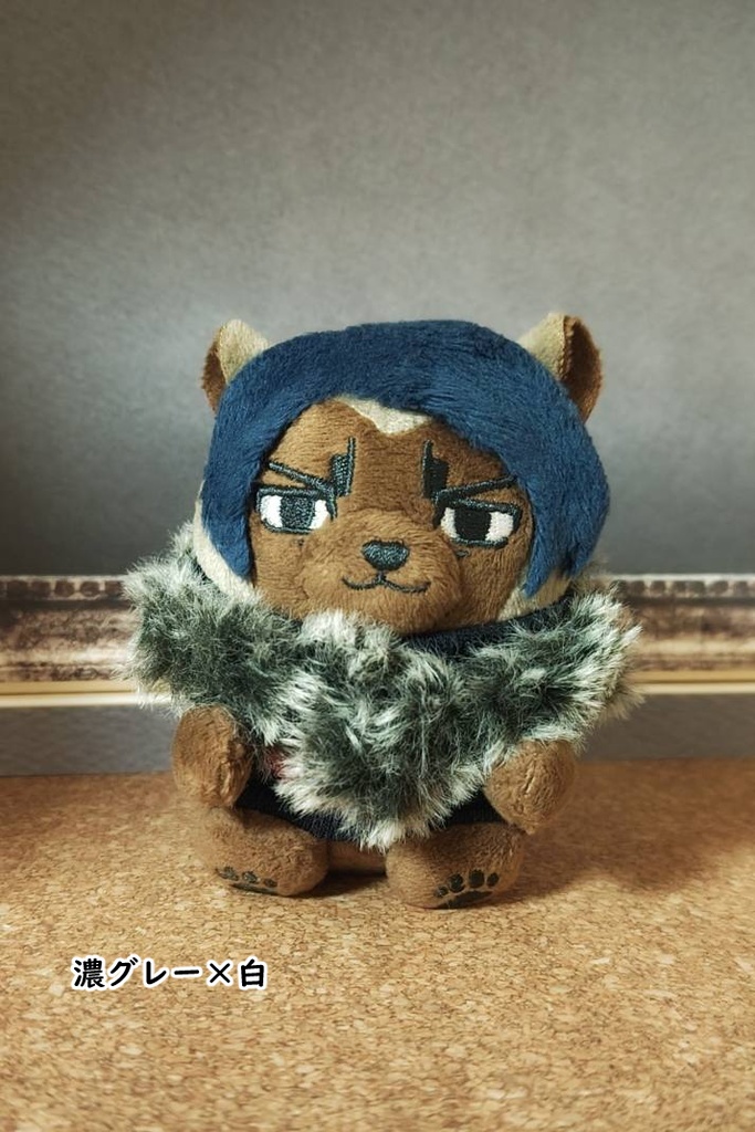 ぬいちゃん用ファーマフラー