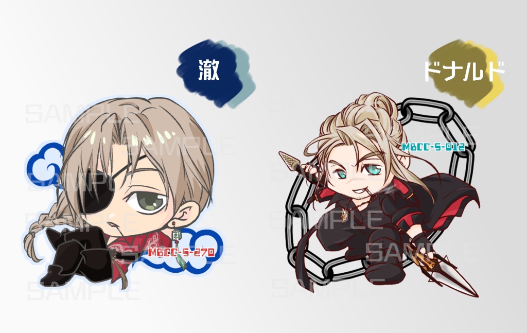 【無期迷途二次創作】アクリルキーホルダー