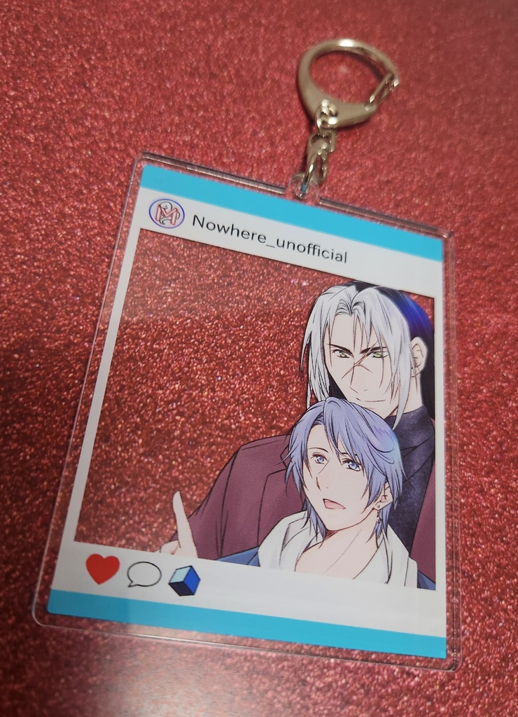 【無期迷途二次創作】デモ局♂︎ フォト風アクリルキーホルダー