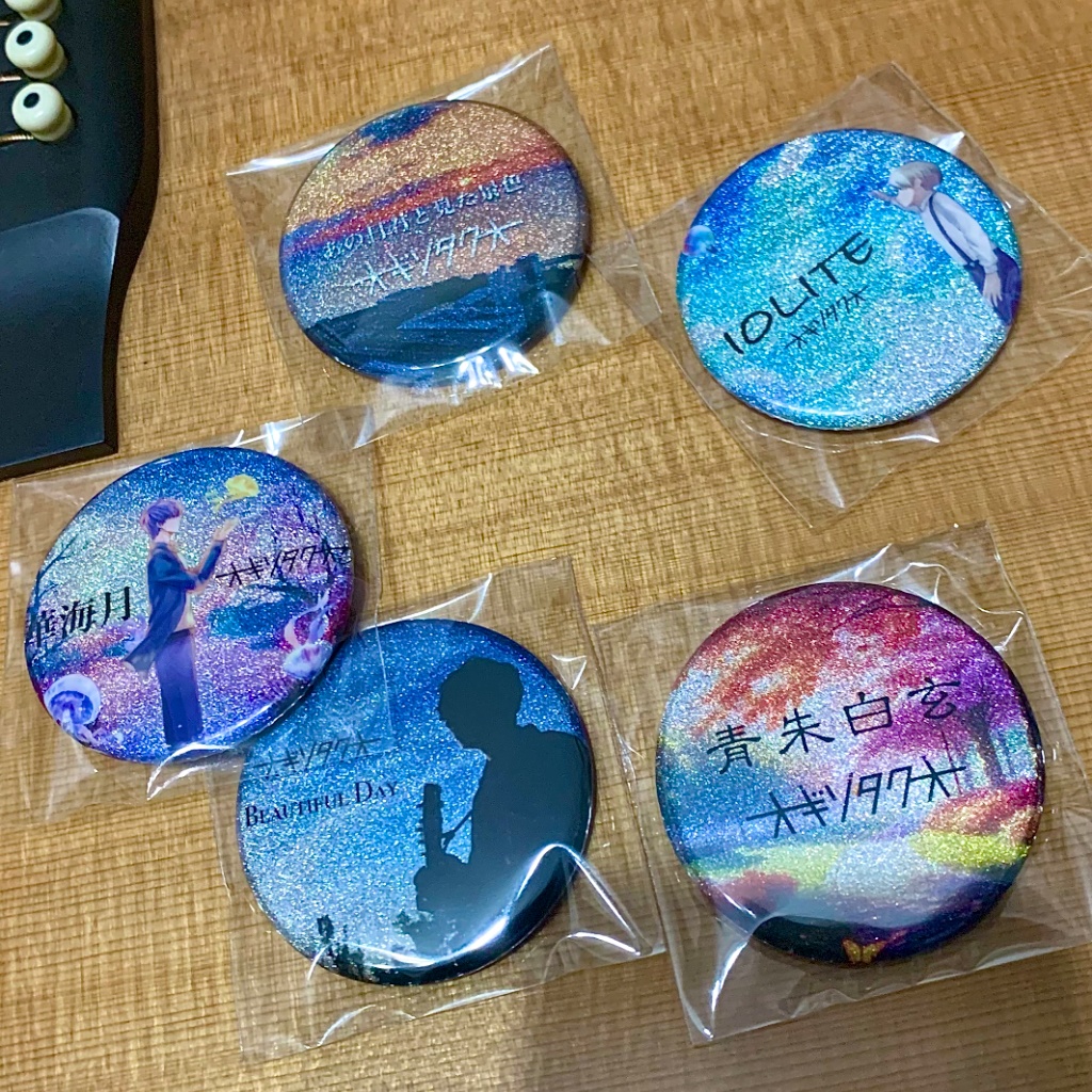 推しCD缶バッジ
