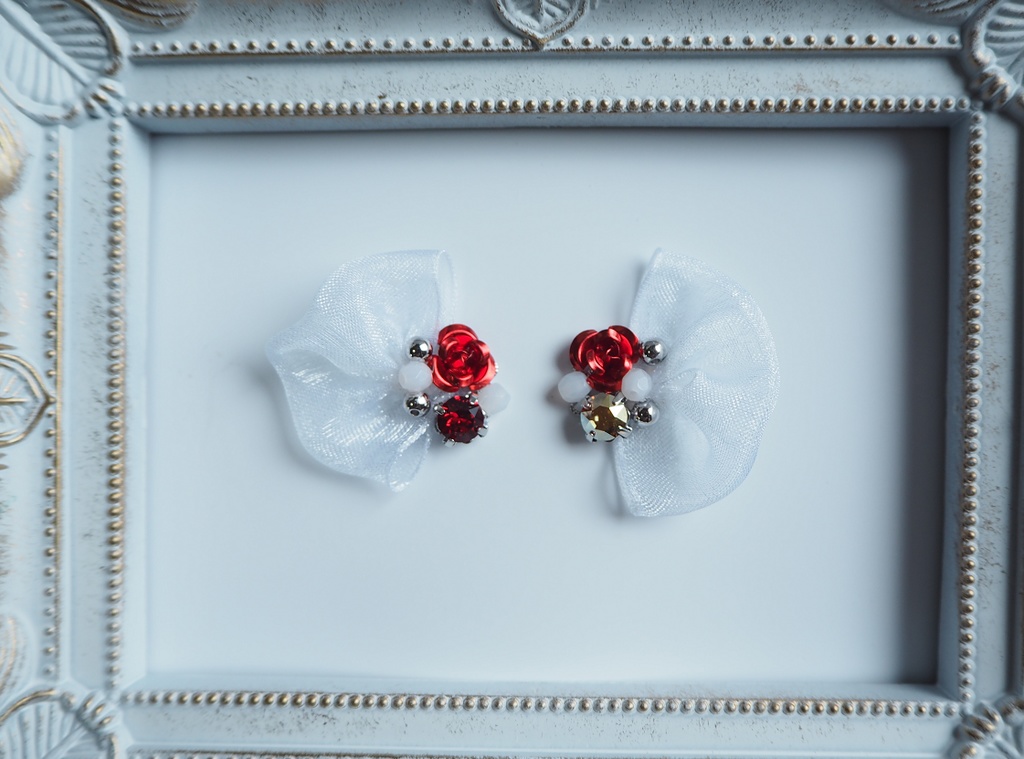 【第五人格】調香師　スカーレットの新婦　ピアスorイヤリング