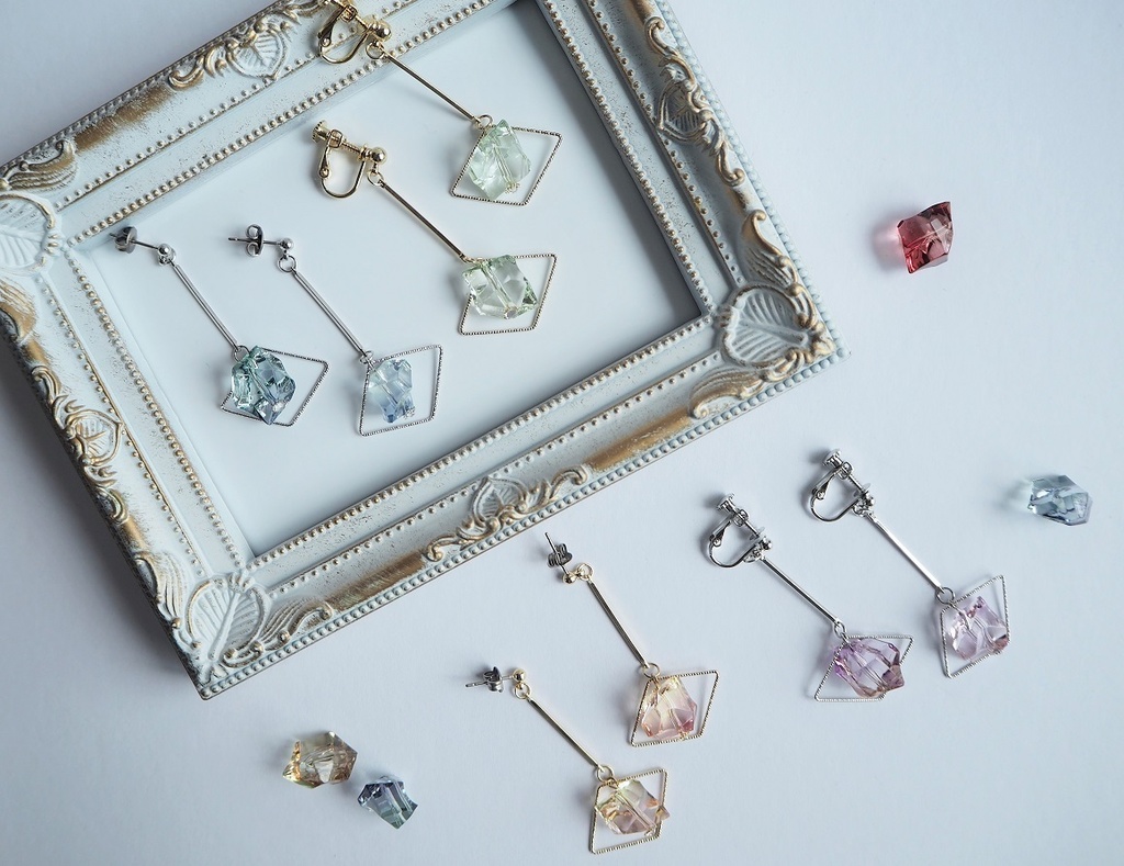 魔鉱石を集めて　ピアスorイヤリング