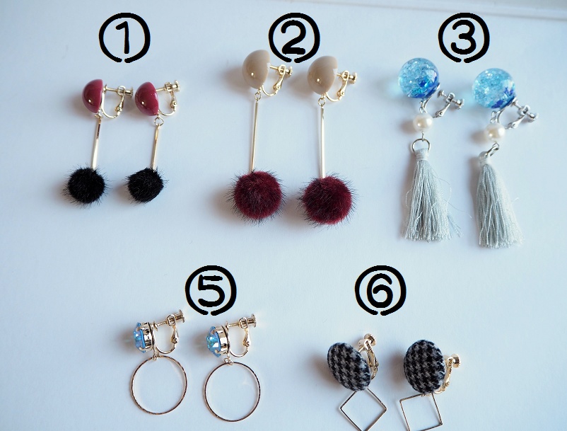 オリジナルアクセサリー　イヤリングのみ　200円均一