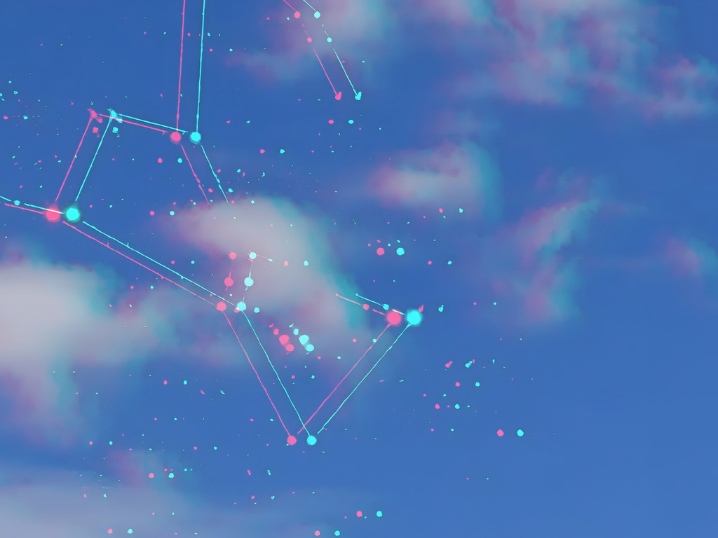 青空とオリオン