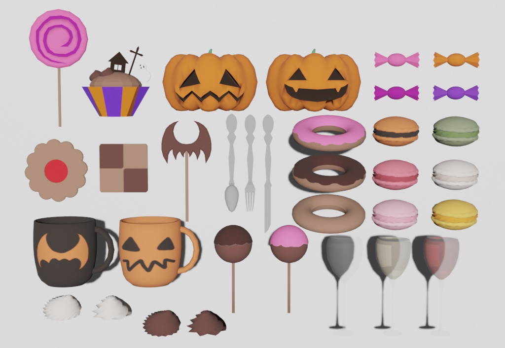 ハロウィン小物・お菓子