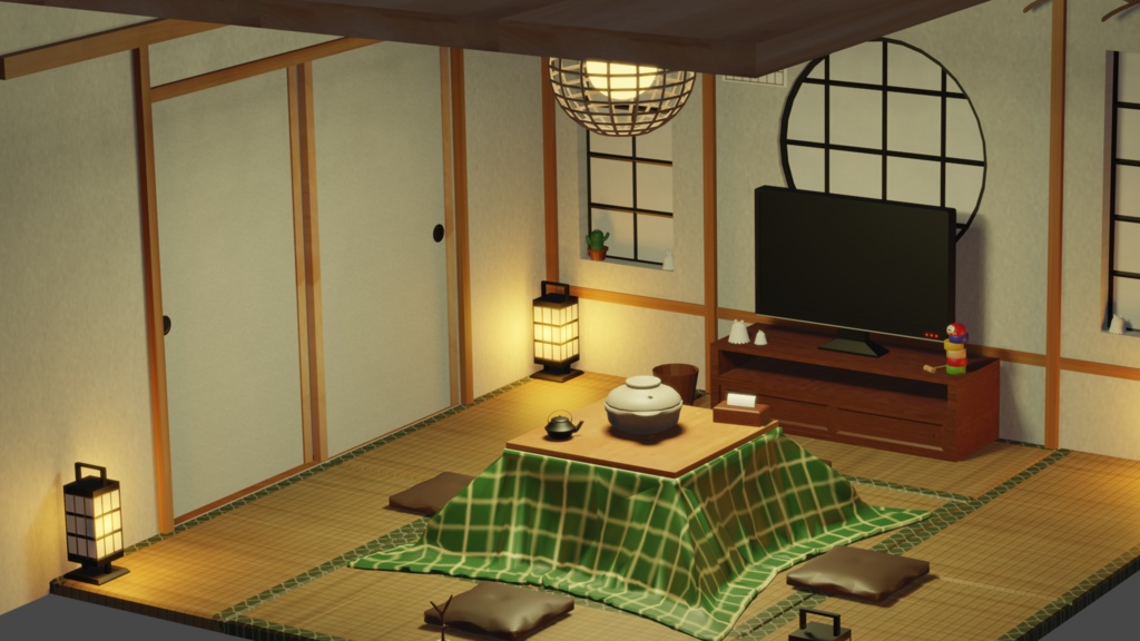 和室+和室小物+お正月小物