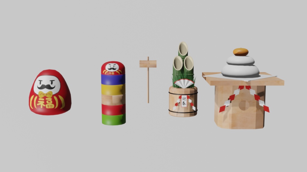 和室+和室小物+お正月小物