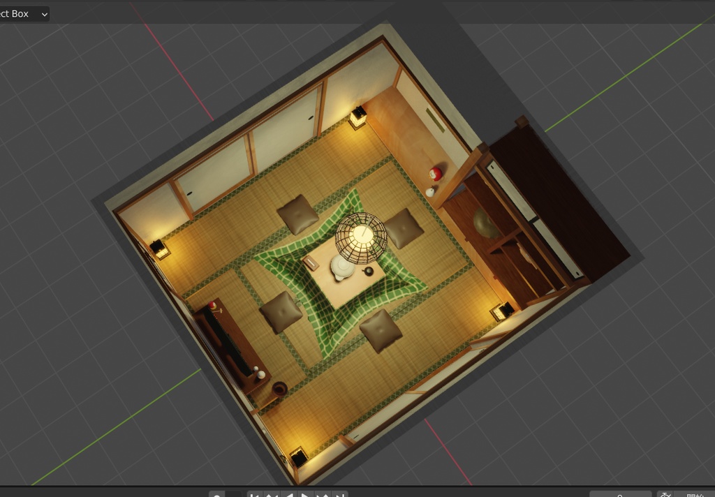 和室+和室小物+お正月小物