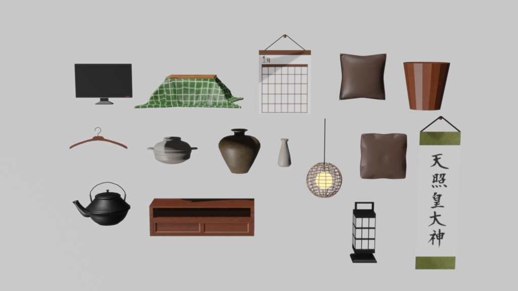 和室+和室小物+お正月小物