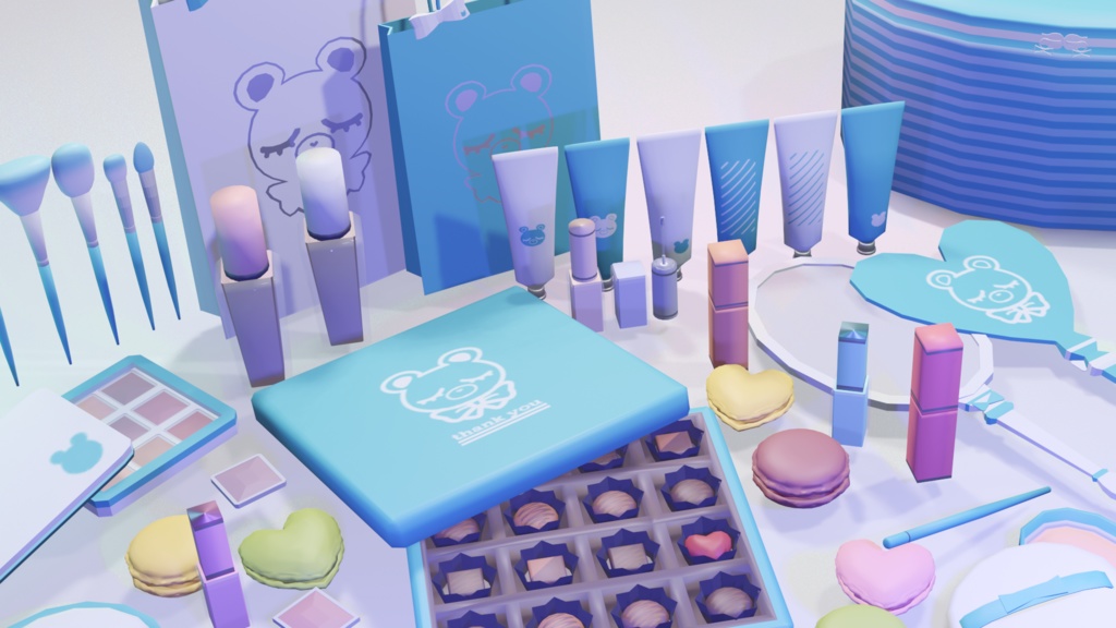 【ホワイトデーに!】コスメ用品+お菓子