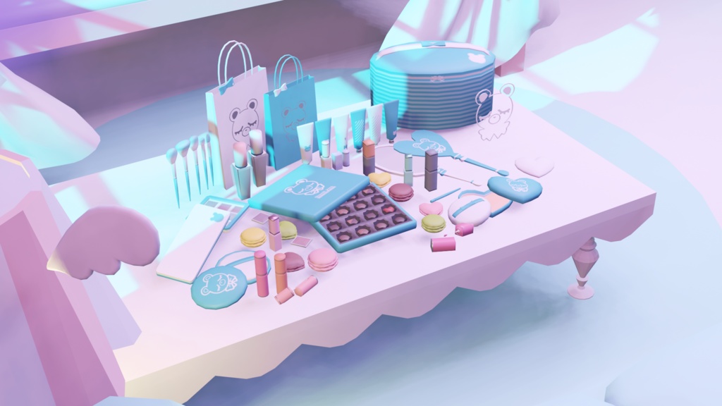 【ホワイトデーに!】コスメ用品+お菓子