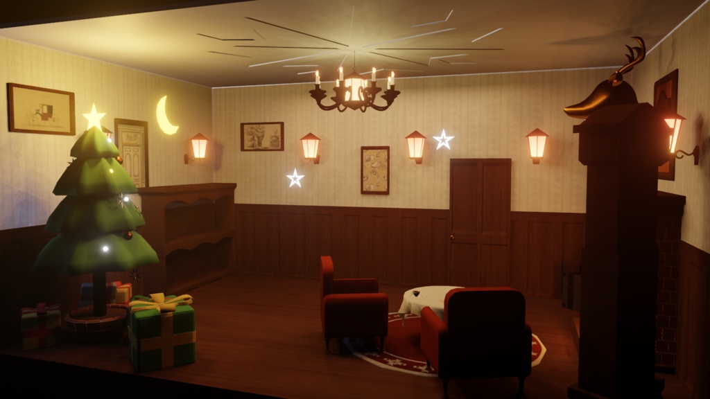 暖炉のある部屋+インテリア・小物