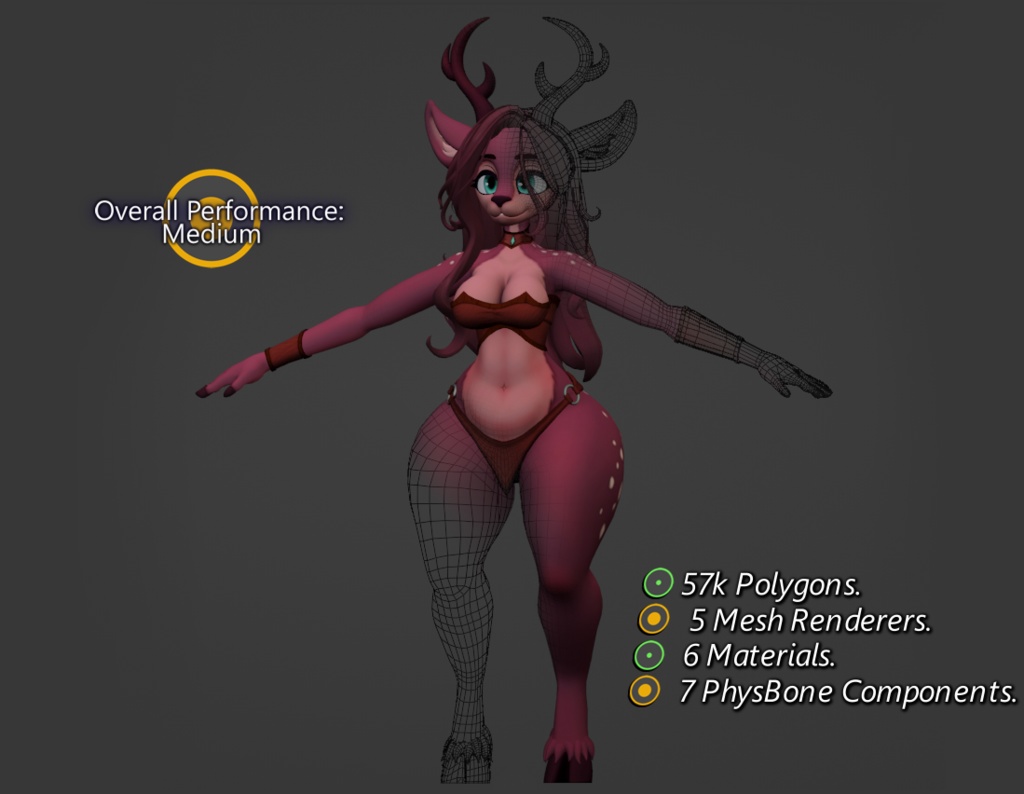 VonDeer | A Deer Avatar for VRChat
