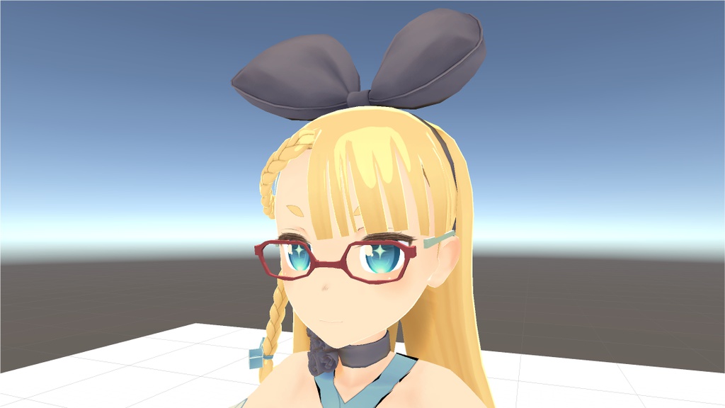 [3Dモデル]眼鏡_001