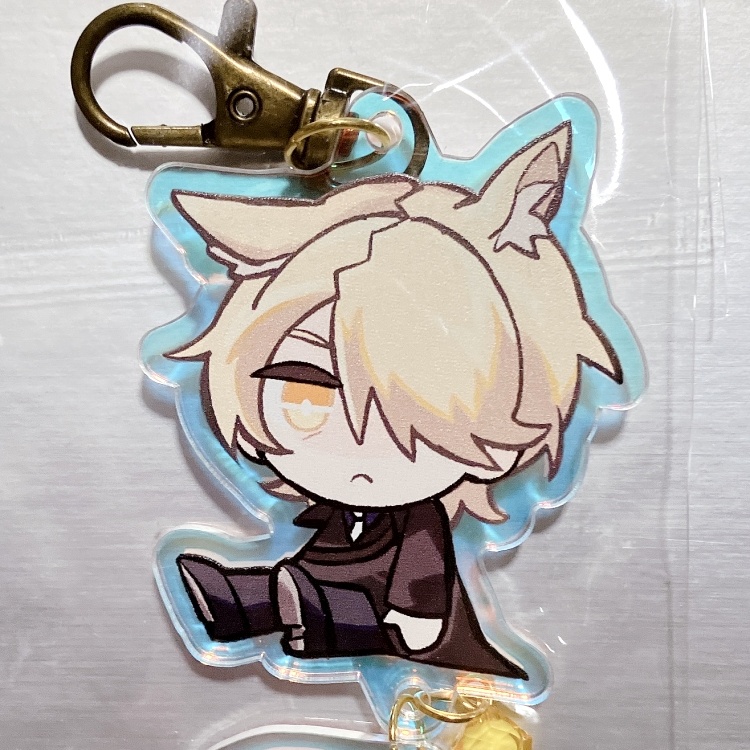 尻尾ぷらぷらアクキー