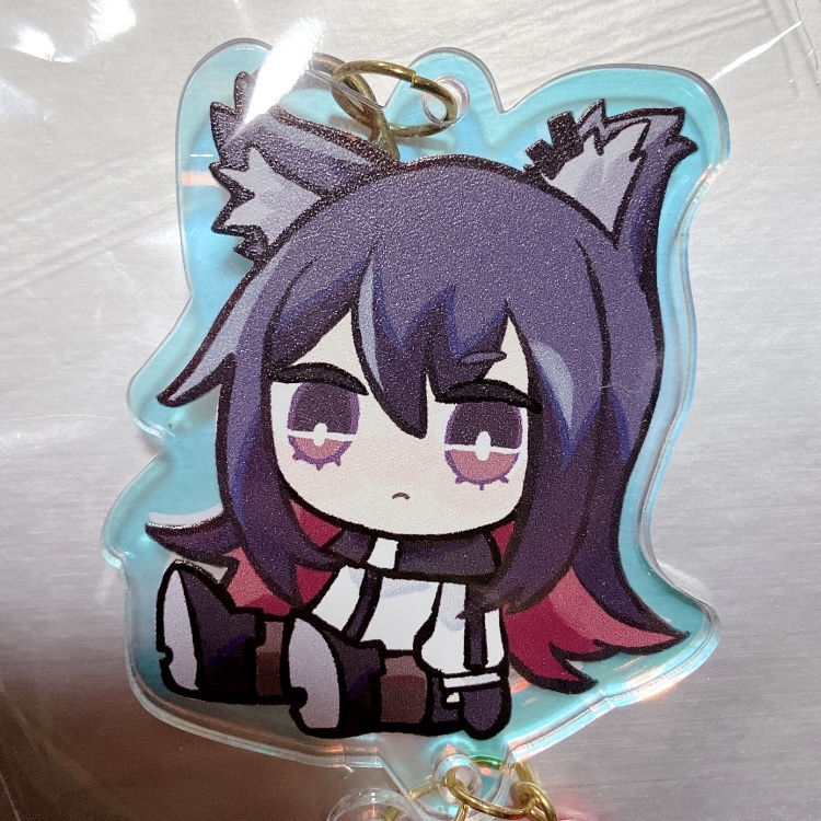 尻尾ぷらぷらアクキー