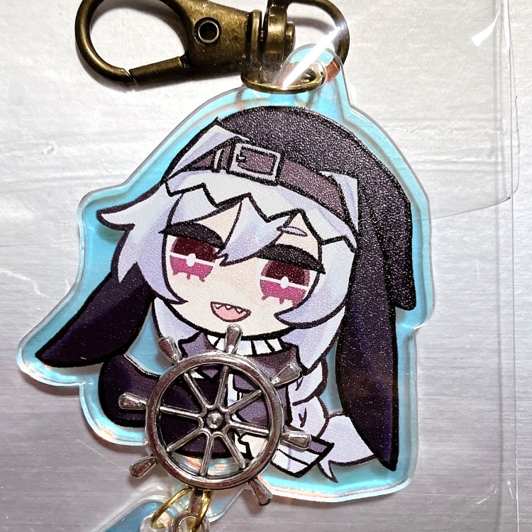 尻尾ぷらぷらアクキー