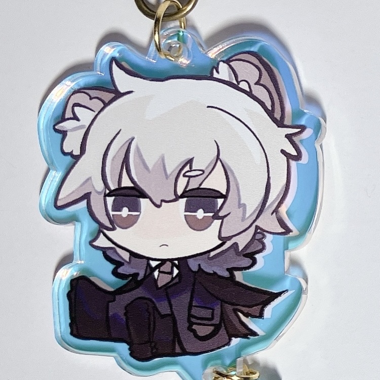 尻尾ぷらぷらアクキー