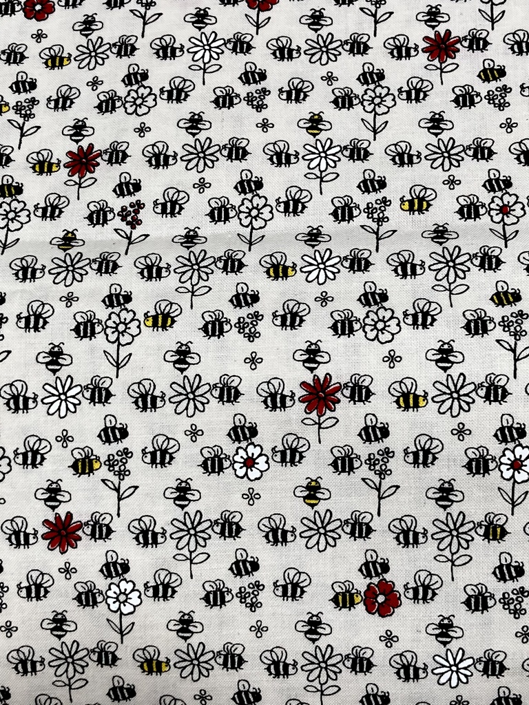 マスクカバー(プリーツ仕立て)+おまけ付き(ぶんぶん蜂が飛ぶ♪) 飛沫感染防止+肌荒れ防止