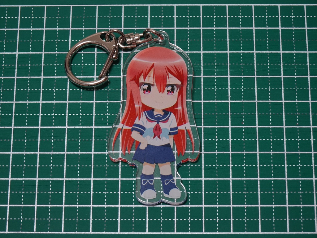 アクリルキーホルダー_みかげ(ちびキャラ夏セーラー服Ver.)