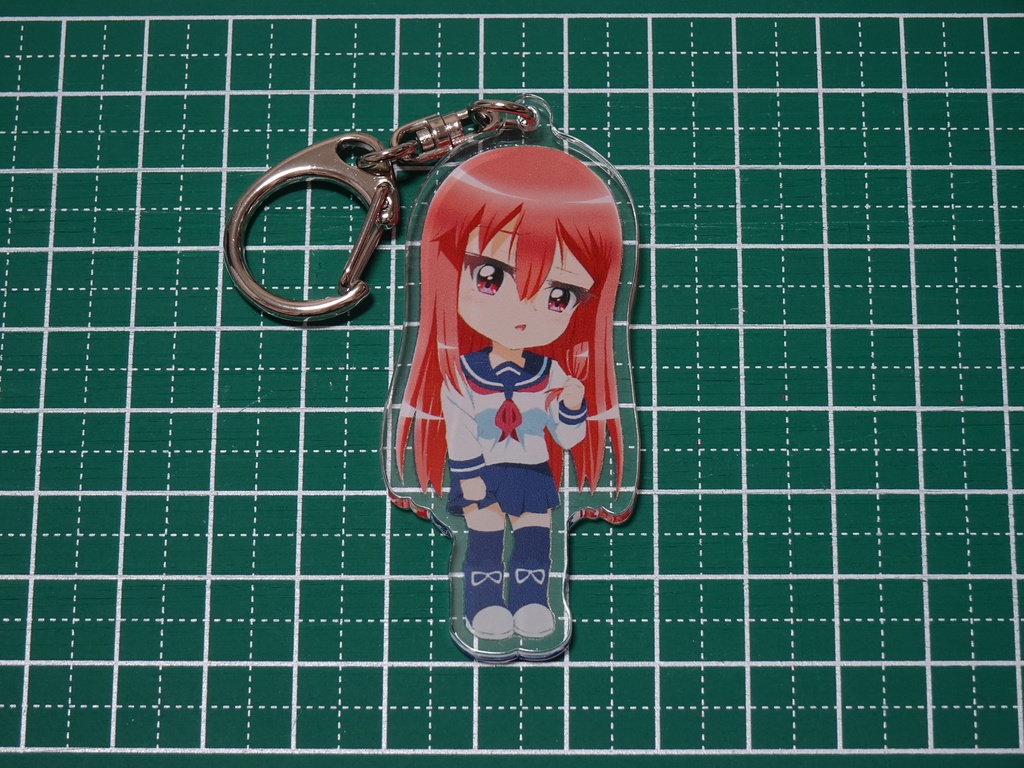 アクリルキーホルダー_みかげ(ちびキャラ冬セーラー服Ver.)