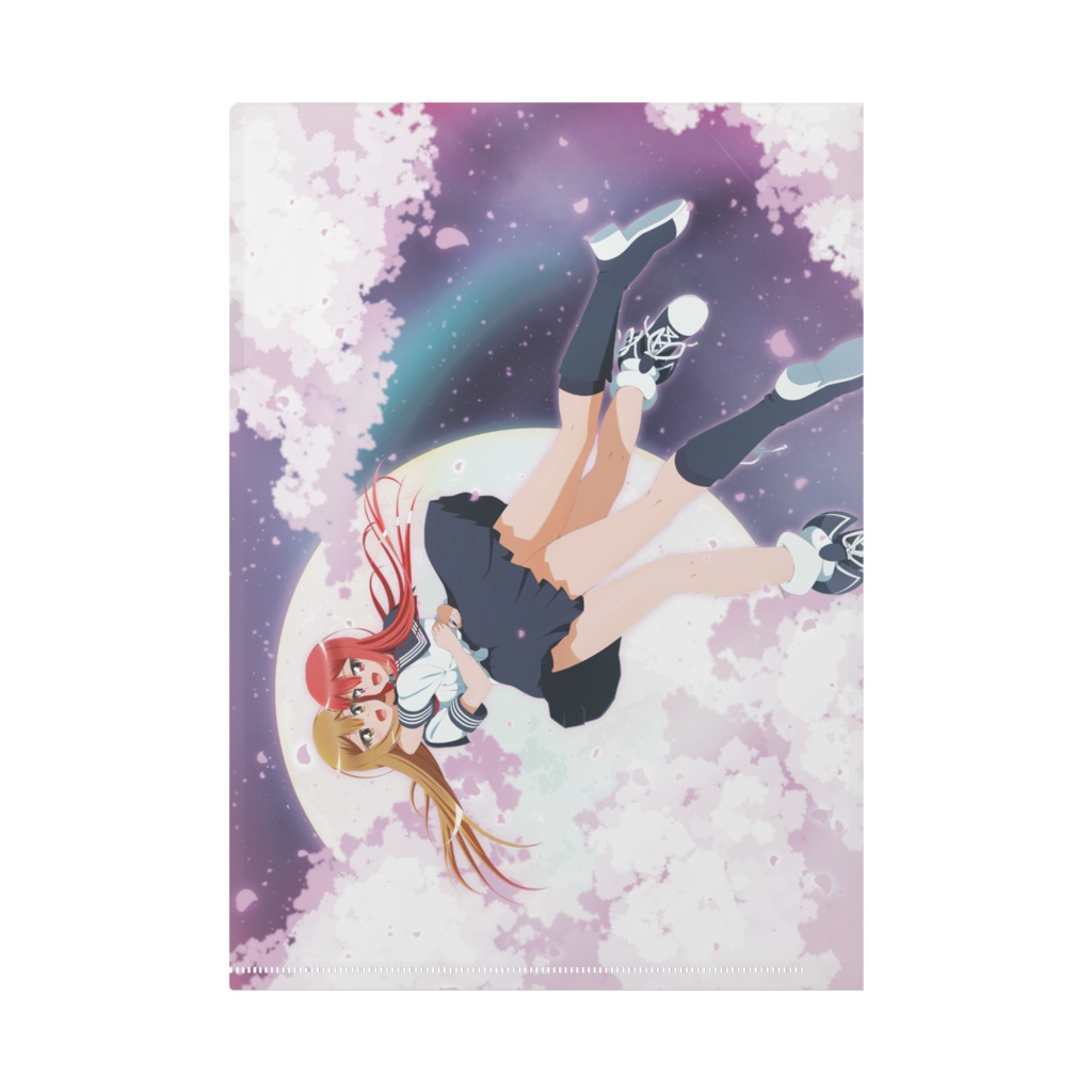 クリアファイル_皆月ひかる&みかげ(セレーネドレスVer.)