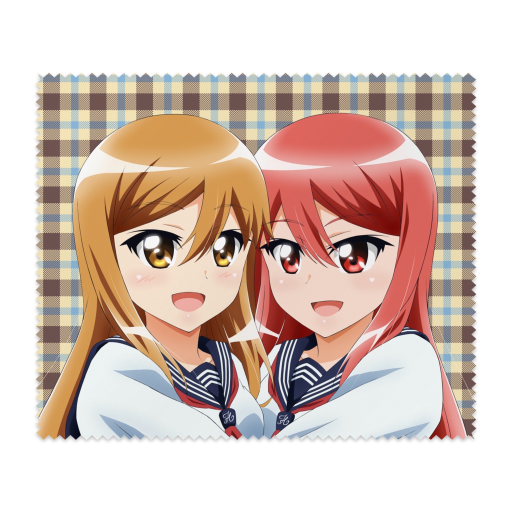 メガネ拭き_ひかるとみかげ(セーラー服Ver.)