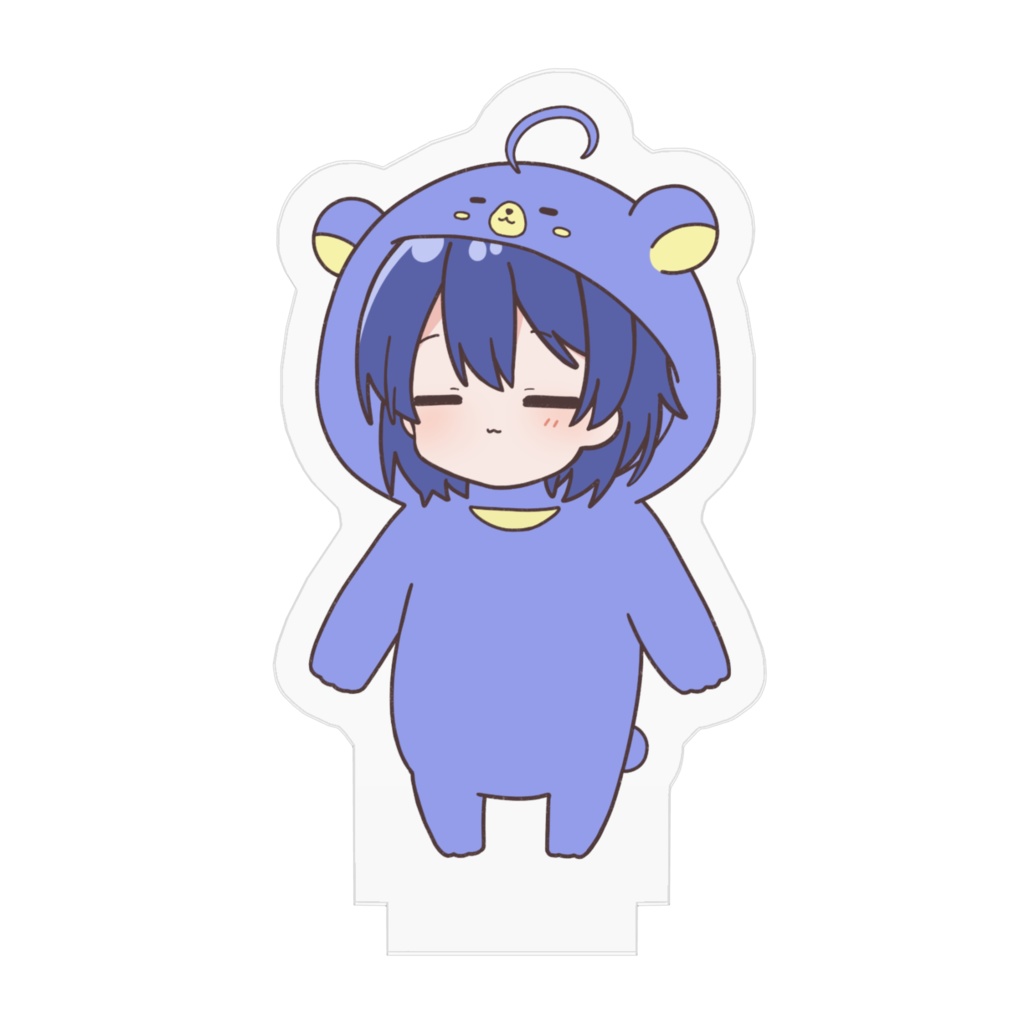 ミニくまくろ(ミニさいくろ) 目とじ顔