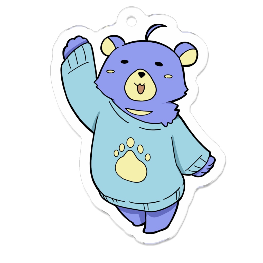 くまくろアクキー