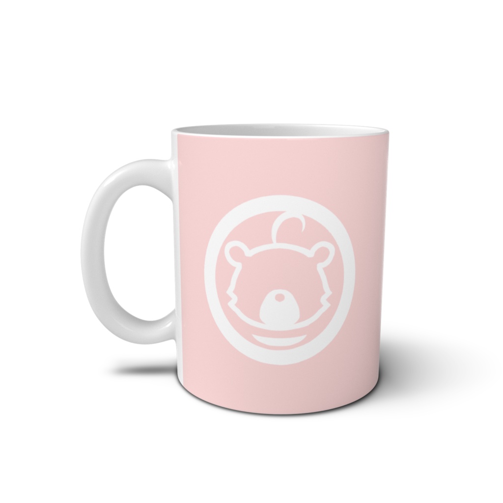 くまくろロゴマグカップ (P)