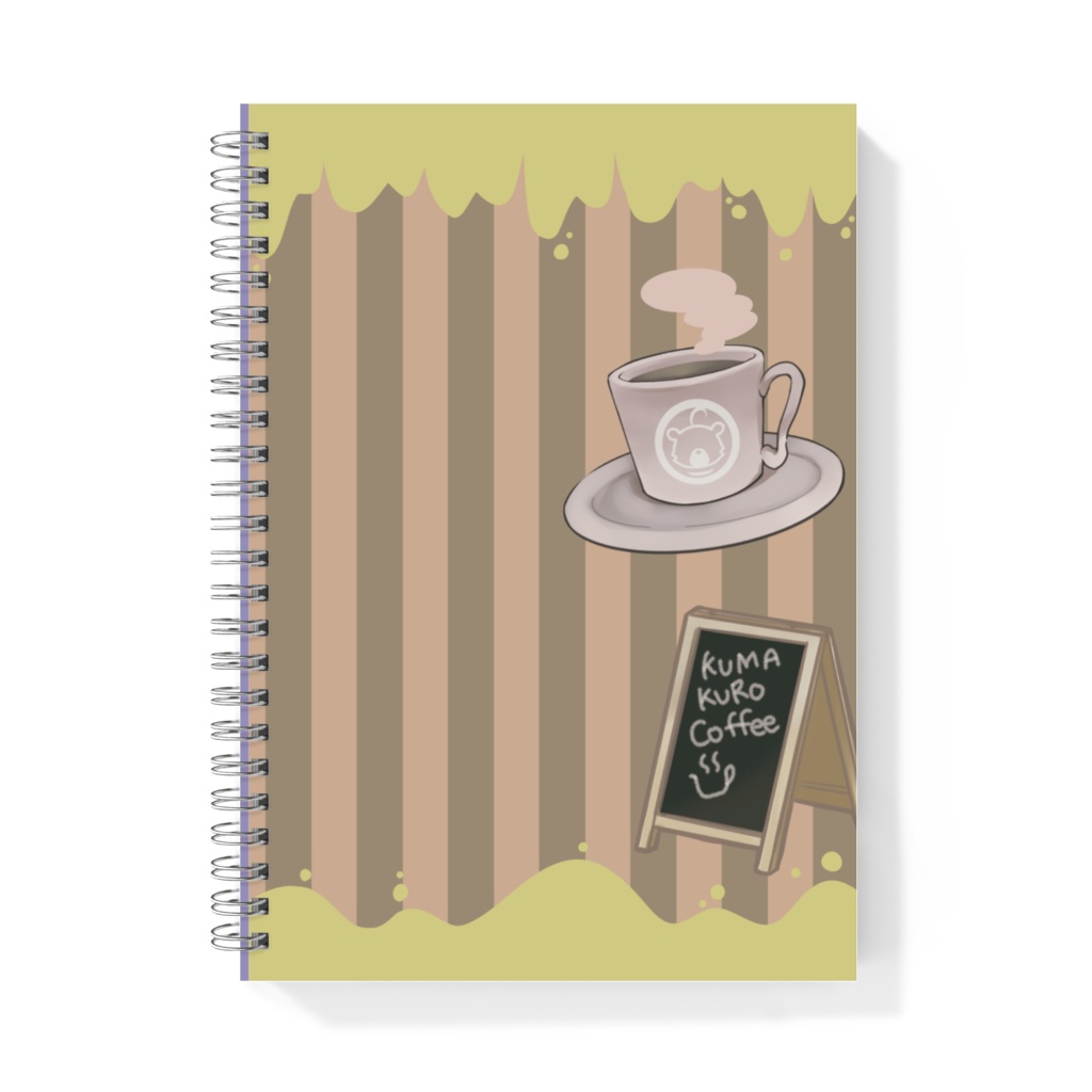 カフェ風リングノート