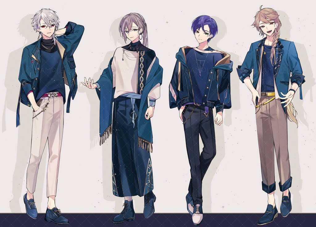 【非公式】咎ノワール 等身アクリルスタンド