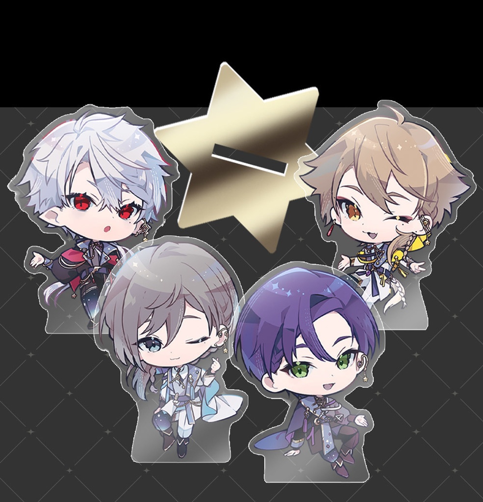 【非公式】咎ノワール ミニキャラアクリルスタンド