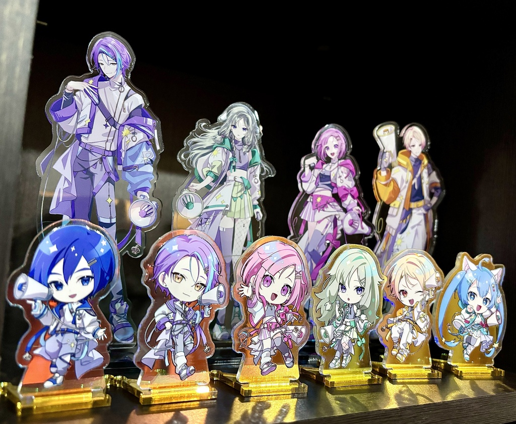 【予約販売】ワンダショ デフォルメオーロラアクリルスタンド
