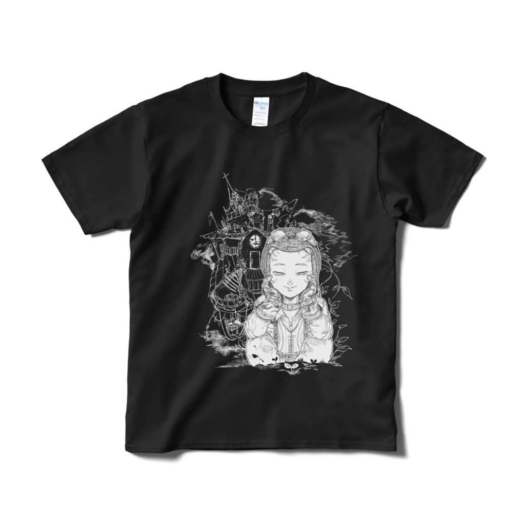 Freunde/スチームパンク風Tシャツ
