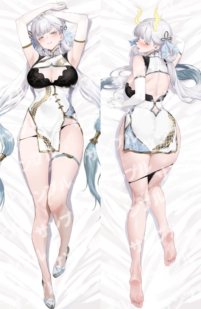 抱き枕カバー - 今汐 Ver. 笑汐汐 (音痕なし)