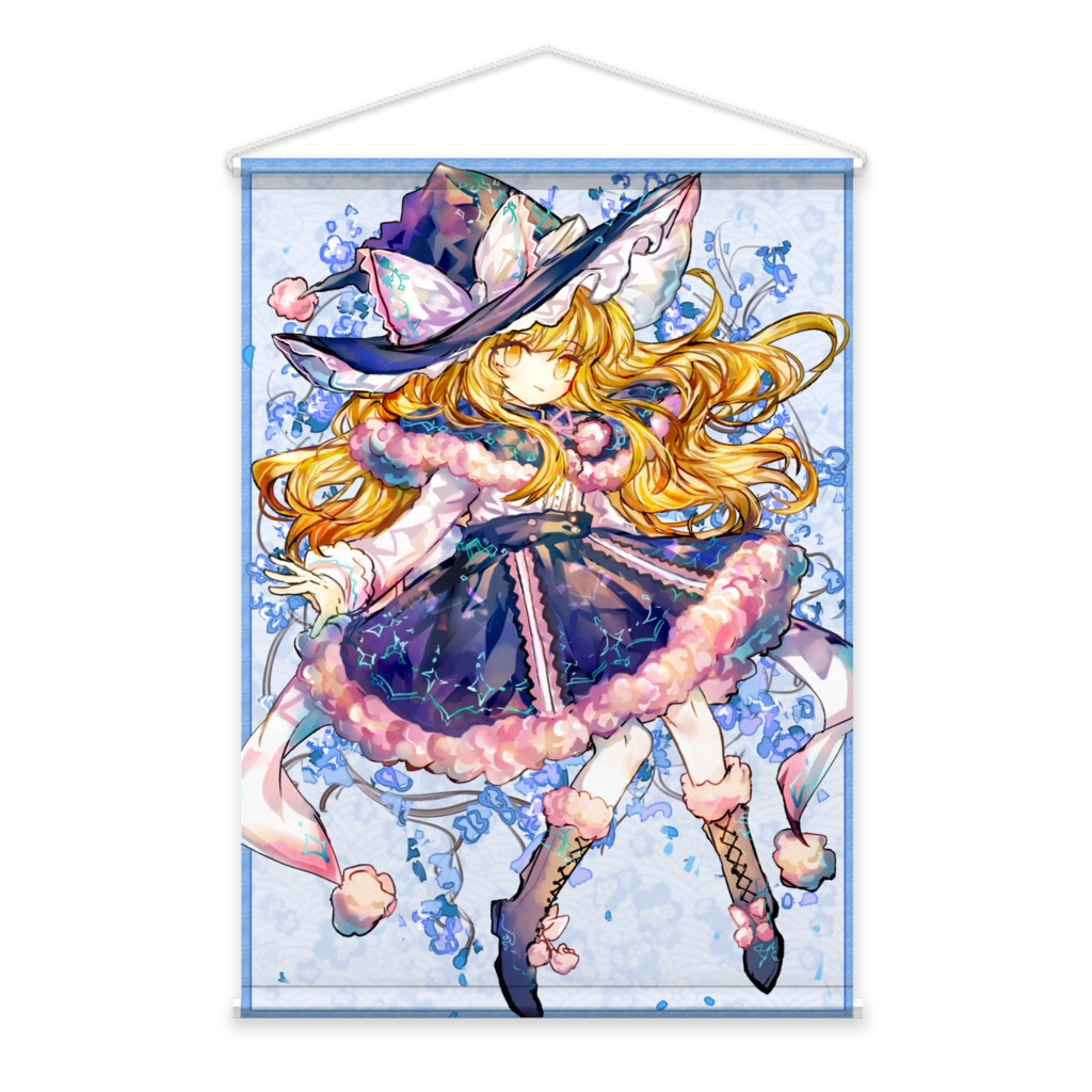 魔理沙新春タペストリー