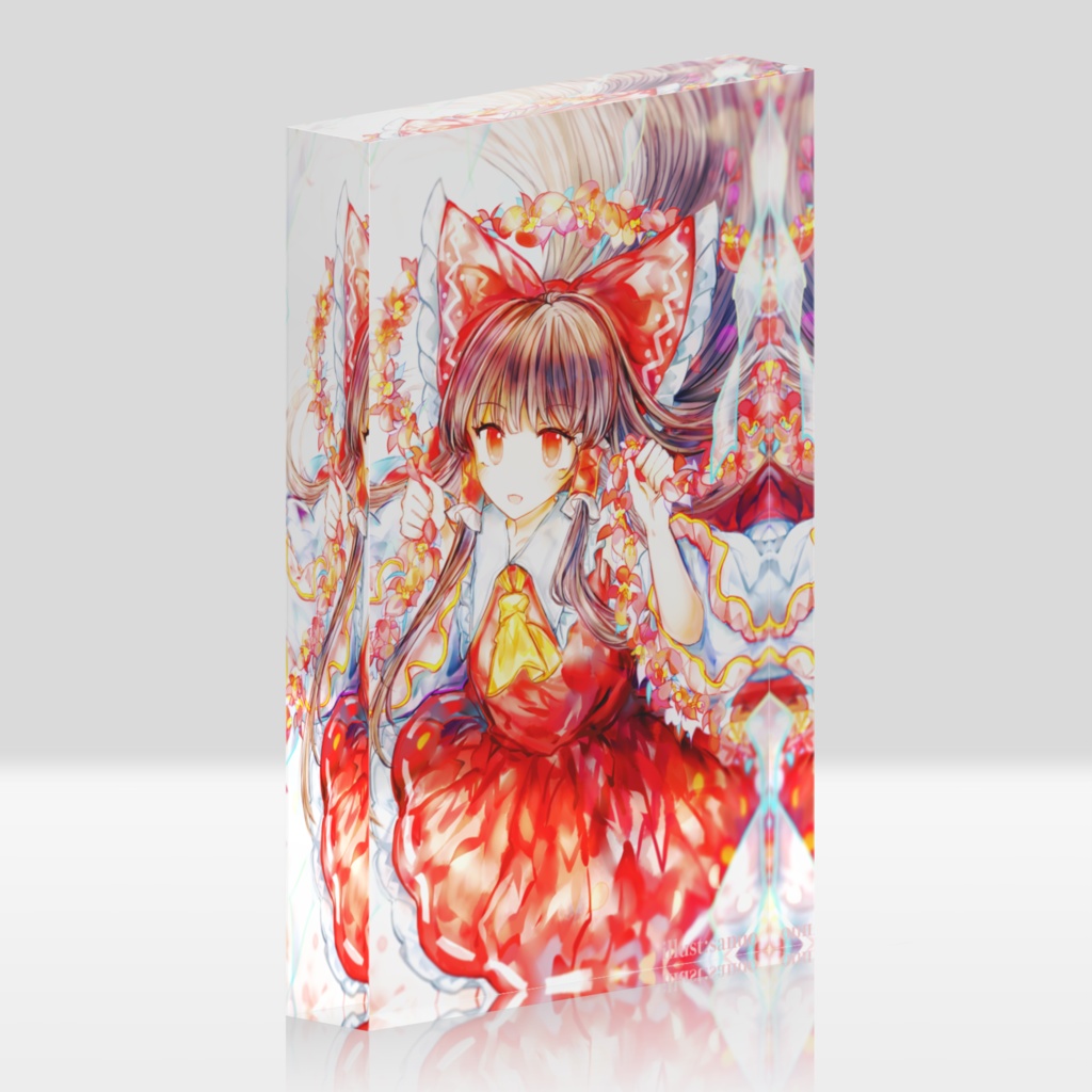 霊夢アクリルブロック