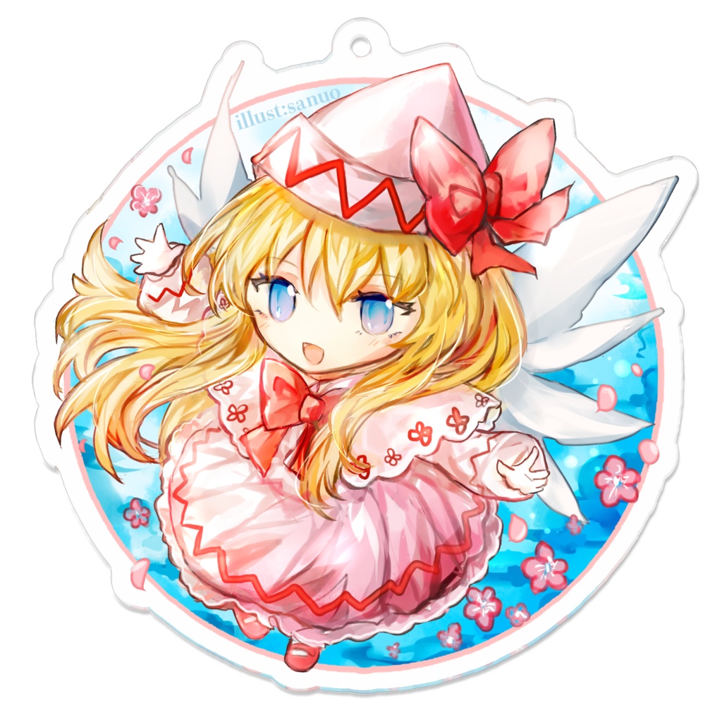 「東方アクリルNO.3」リリーホワイト