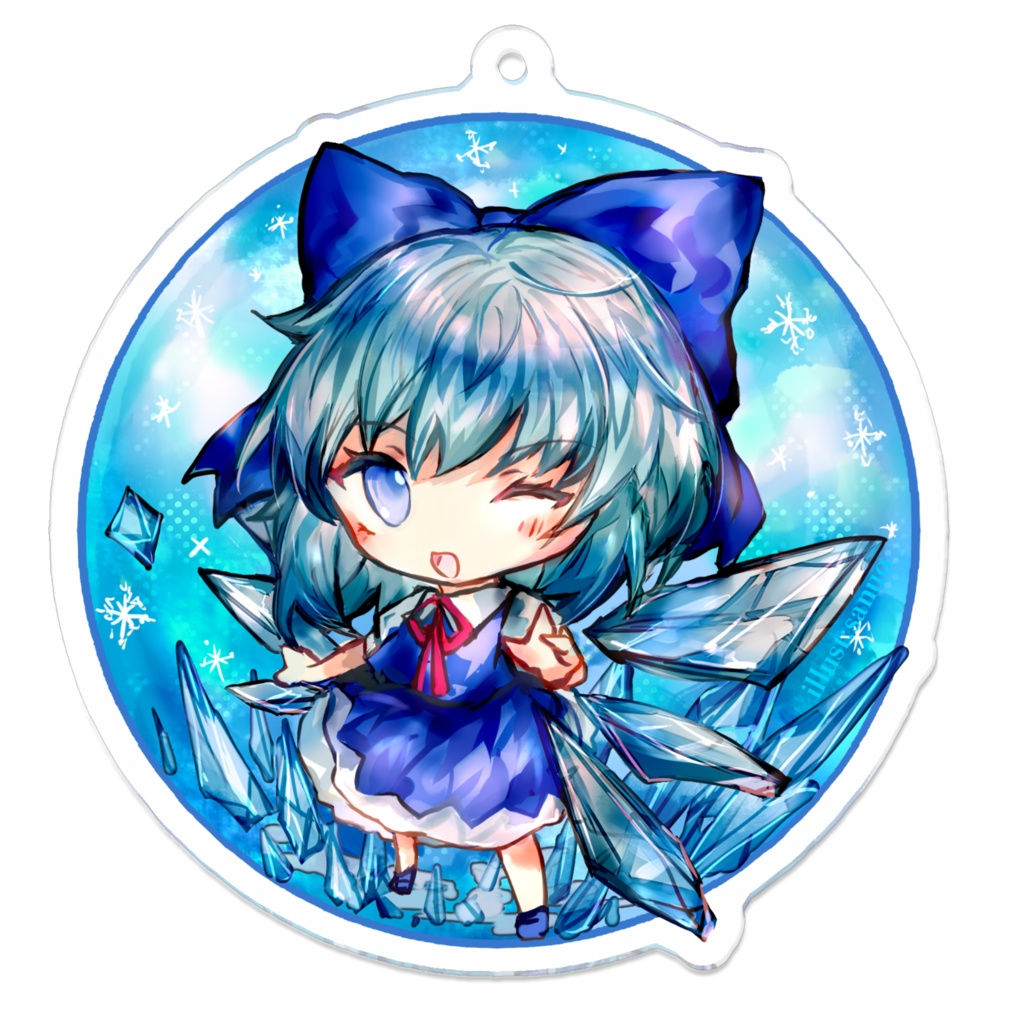 「東方アクリルNO.19」チルノ