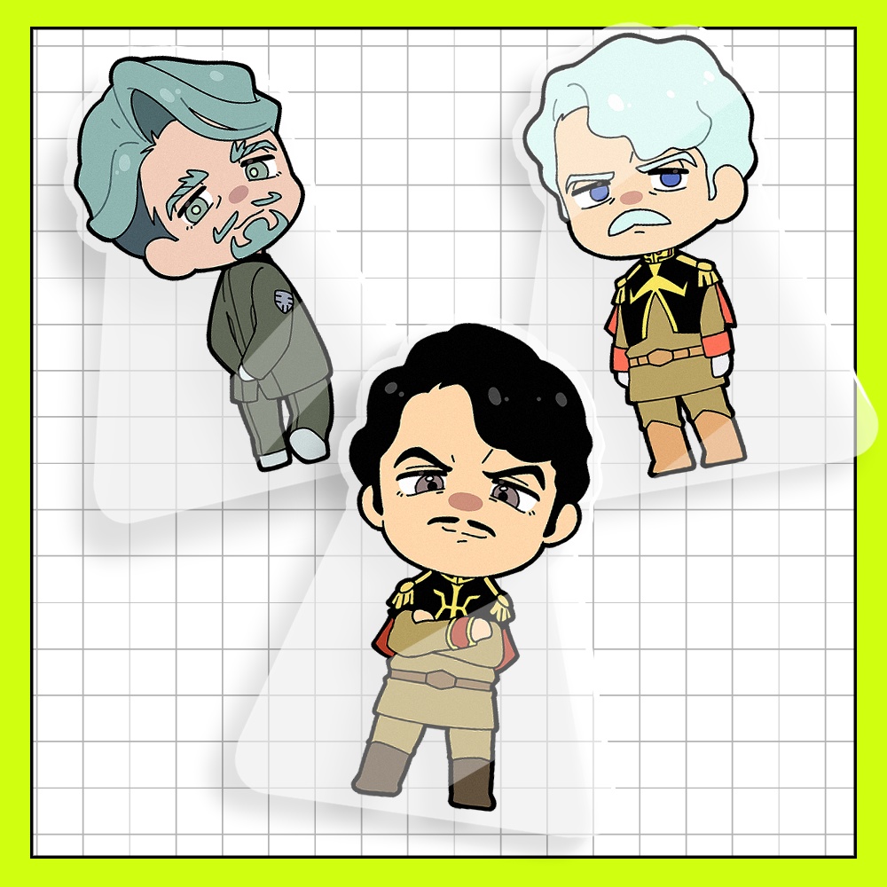 シャリ族自立ミニアクリルスタンド