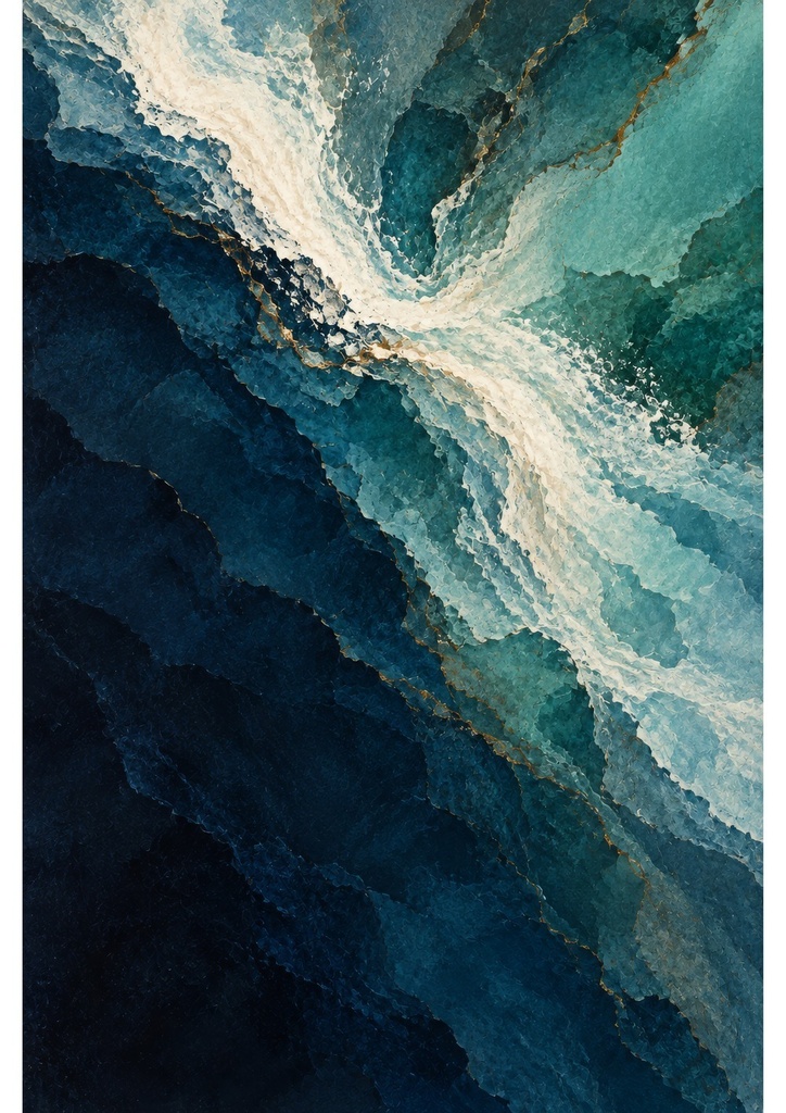 海色の鉱脈|A3・A4印刷用アートPDF+高解像度JPEG