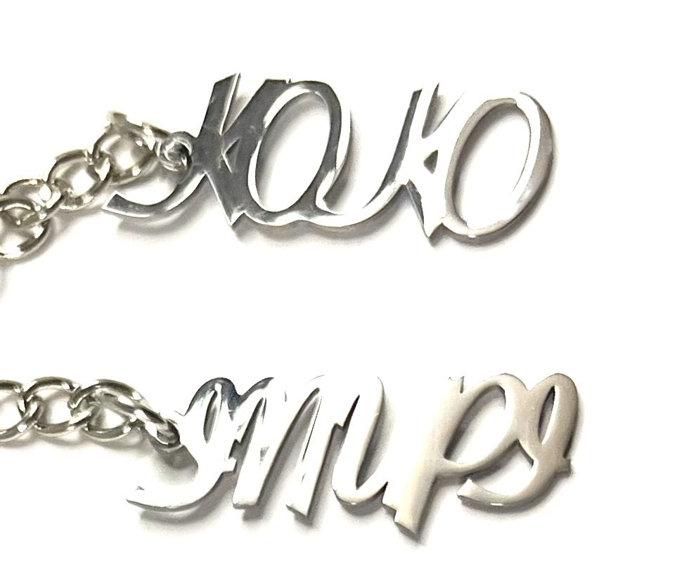 推しの名前ステンレスキーホルダー ココ(KOKO)