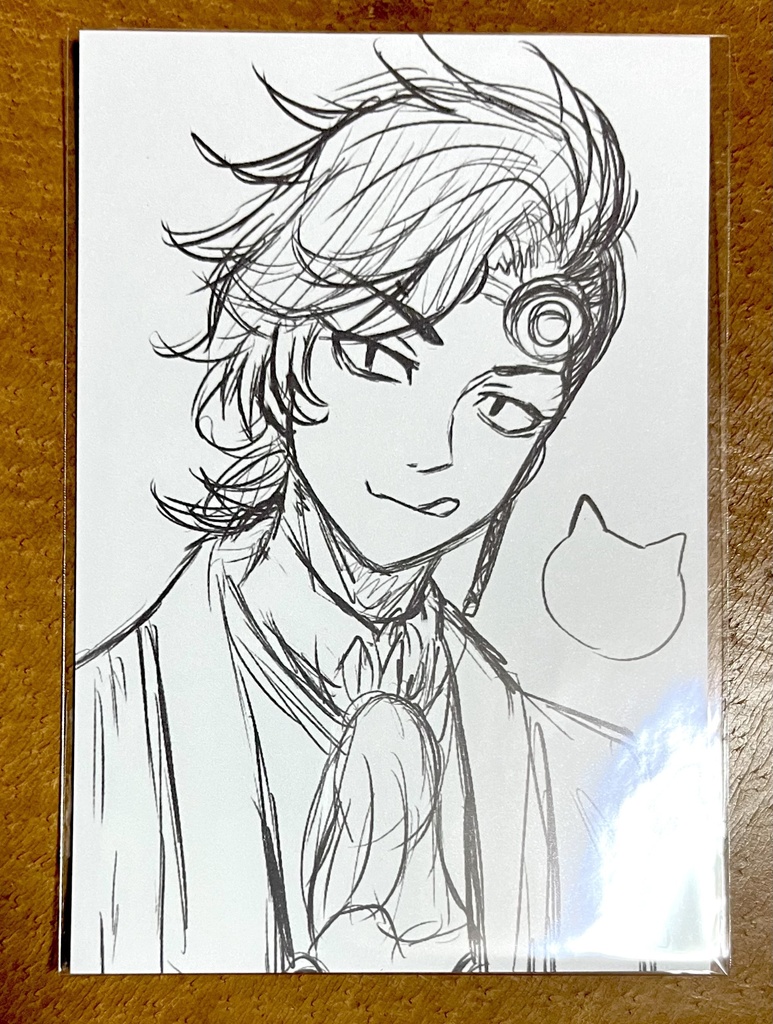 東京リベンジャーズ　九井一　スチームパンク　ポストカード