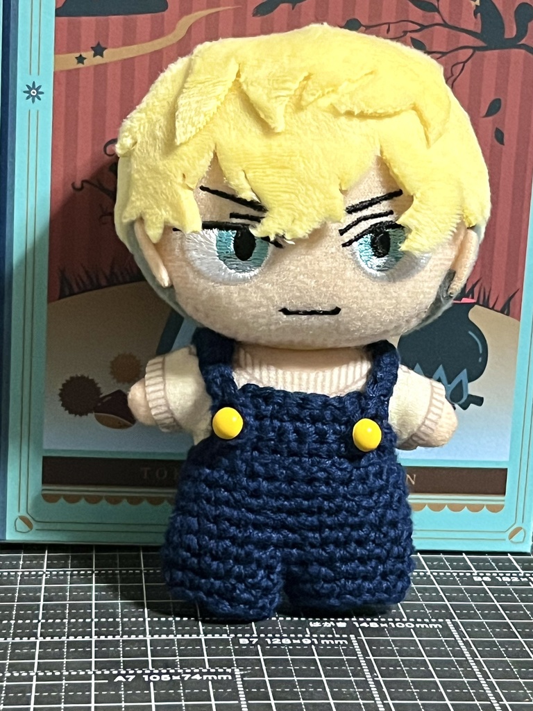 11センチぬいぐるみ用サロペット