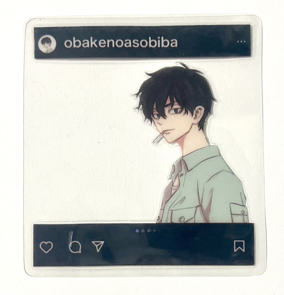 東京リベンジャーズ 佐野真一郎 SNS風クリアカード(ラミカ)