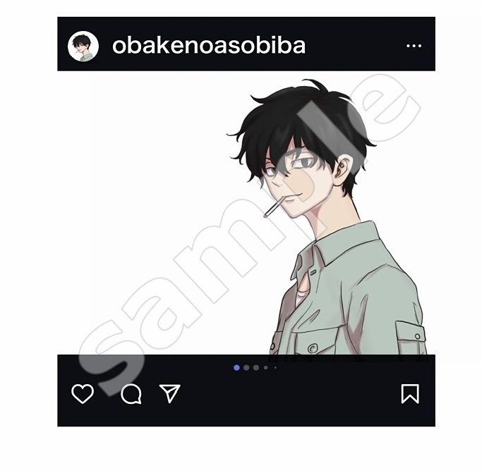 東京リベンジャーズ　佐野真一郎 SNS風クリアカード(ラミカ)