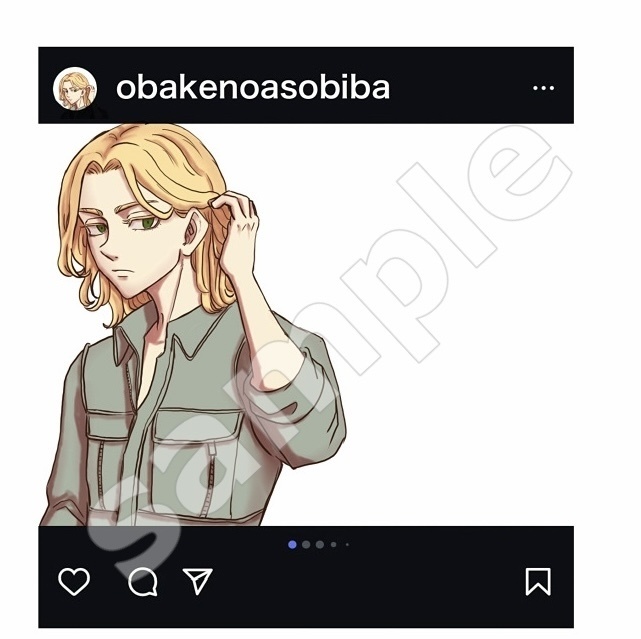 東京リベンジャーズ　最後の世界線乾青宗 　SNS風クリアカード(ラミカ)