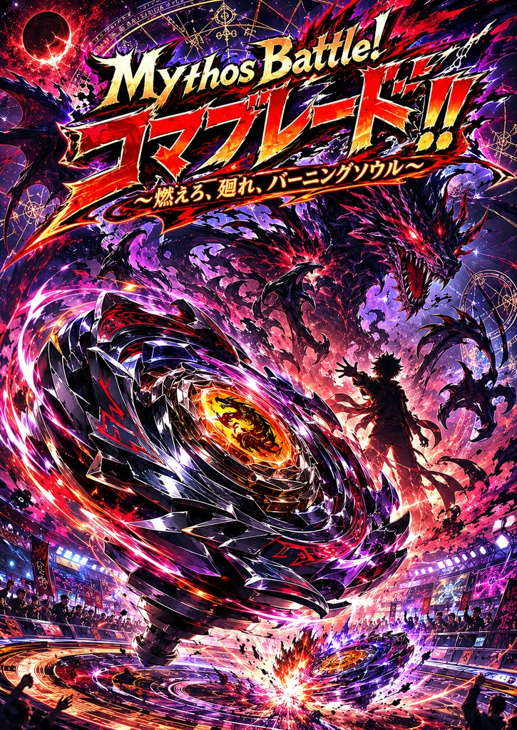 新クトゥルフ神話TRPG 『Mythos Battle! コマブレード‼ ~燃えろ、廻れ、バーニングソウル~』