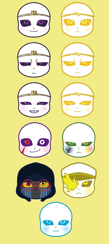 フレークシールセット/3種